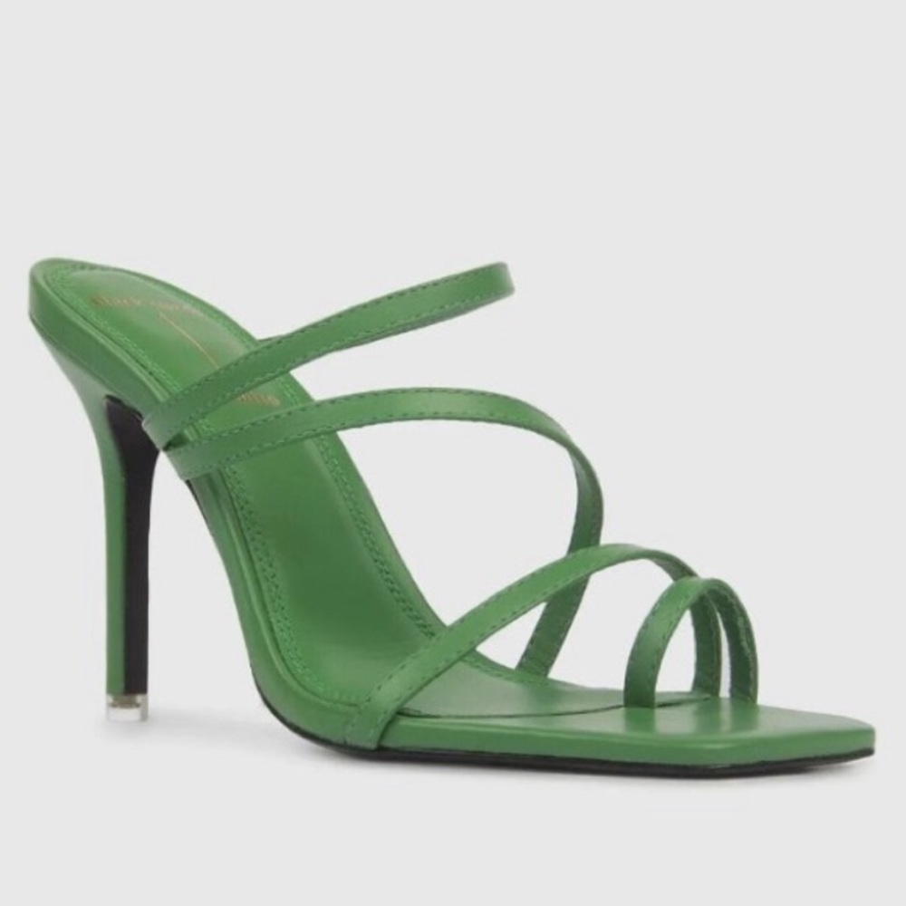 Strappy Slip On High Heel Sandal